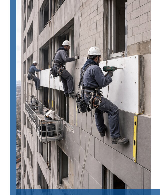 Монтаж фасадных термопанелей высокого качества в Ирбите