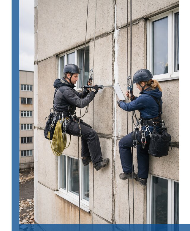 Герметизация межпанельных швов тёплым швом в Ирбите