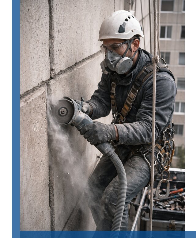 Штробление межпанельных швов в Ирбите качественно и быстро