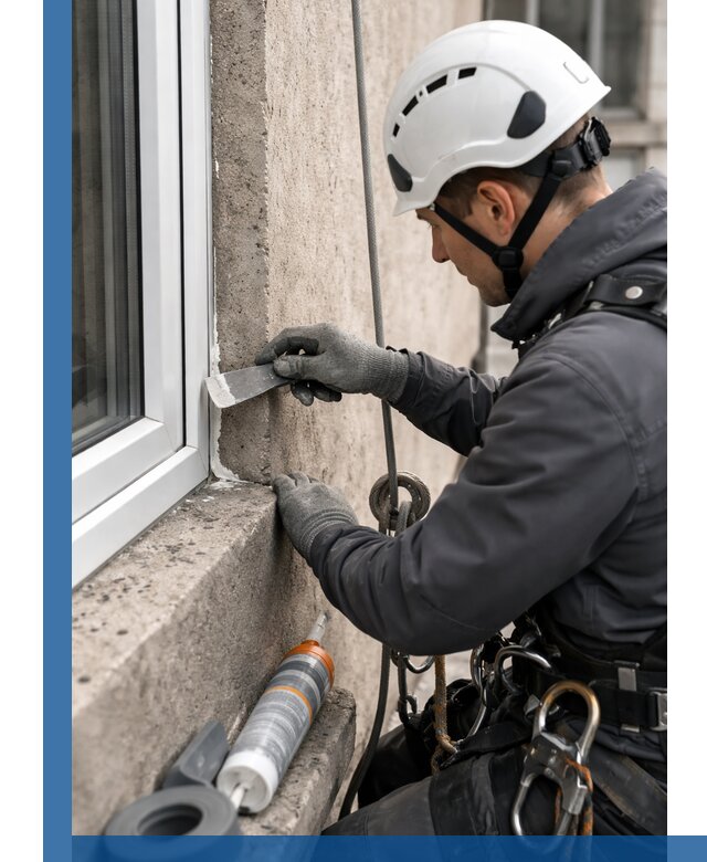 Герметизация монтажных швов окон в Ирбите с гарантией качества