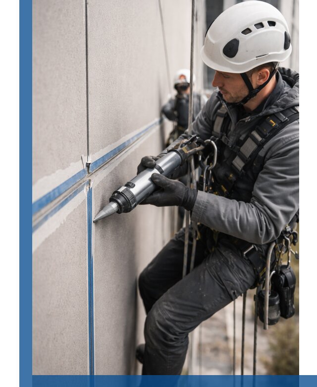 Герметизация стыков фасадных панелей в Ирбите качественно и быстро