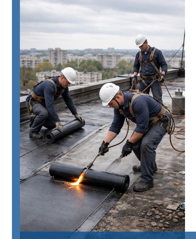 Ремонт наплавляемой кровли в Ирбите качественно и надежно