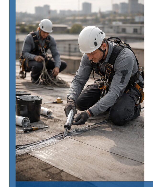 Аварийное и капитальное устранение протечек кровли в Ирбите