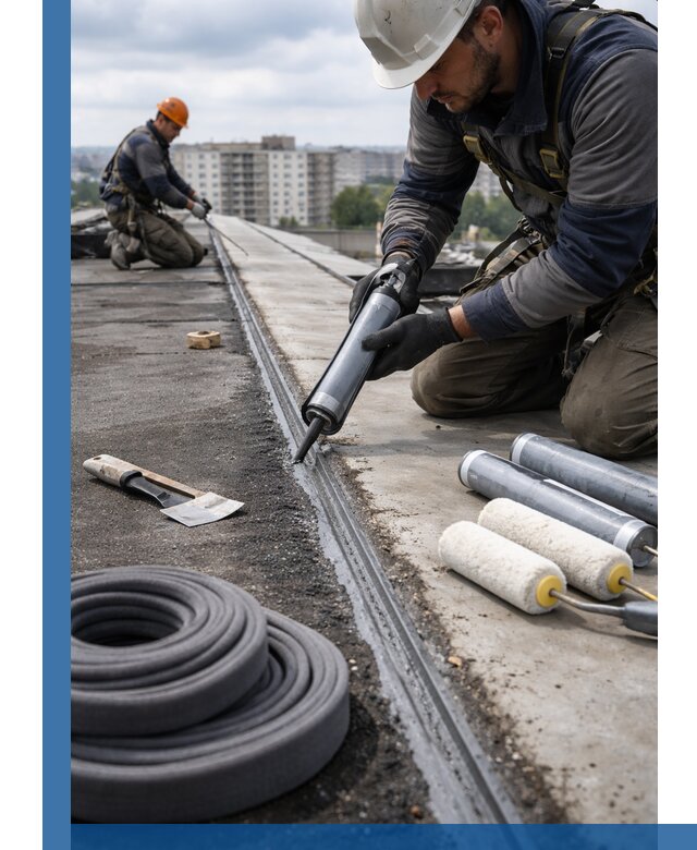 Герметизация швов кровли в Ирбите с гарантией герметичности