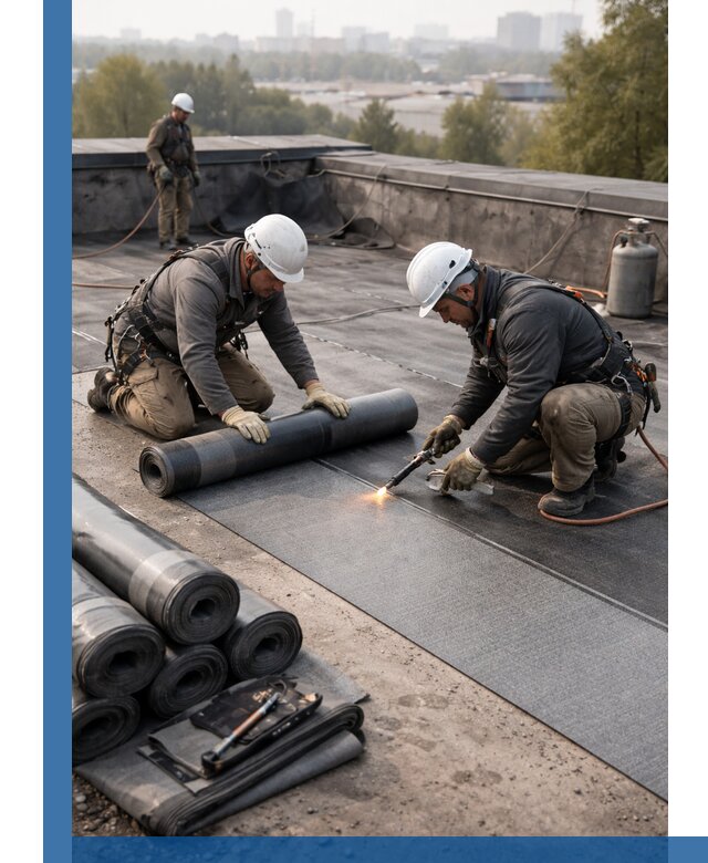 Монтаж мягкой кровли в Ирбите профессионально и надежно