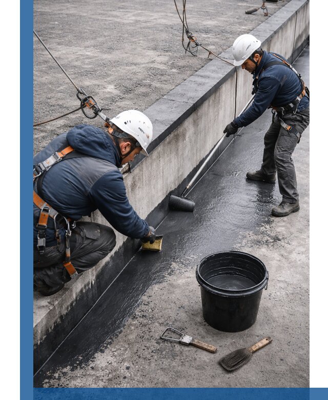 Гидроизоляция кровли жидкой резиной профессионально в Ирбите