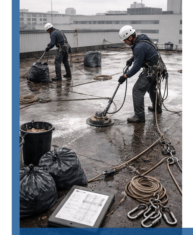 Плановая очистка кровли по графику в Ирбите для безопасности