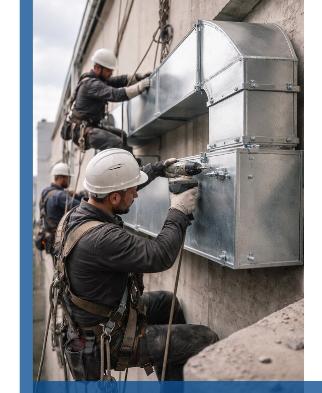 Профессиональный монтаж вентиляционных коробов в Ирбите под ключ