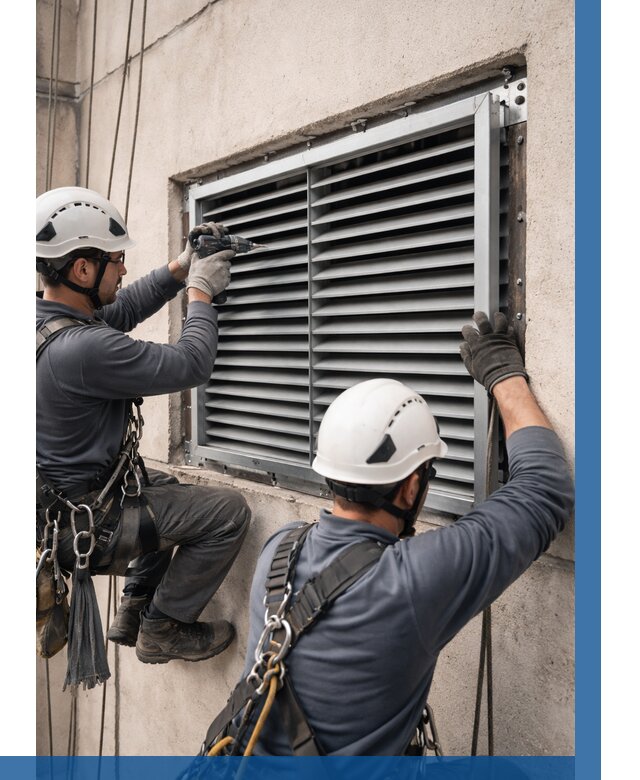 Монтаж вентиляционных решеток в Ирбите от 4947 р. | ВЫСОТНИК-Рбт