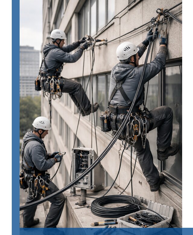 Прокладка оптоволоконного кабеля в Ирбите под ключ с тестированием