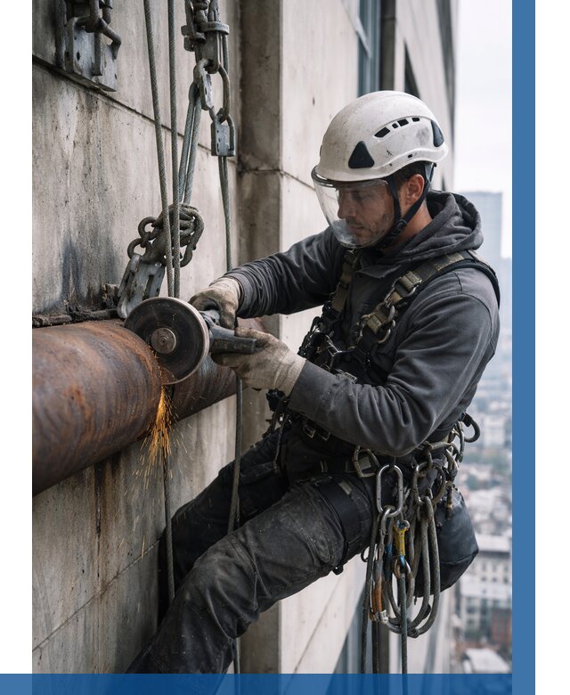 Резка металла на высоте в Ирбите по цене от 4947 р. | ВЫСОТНИК-Рбт