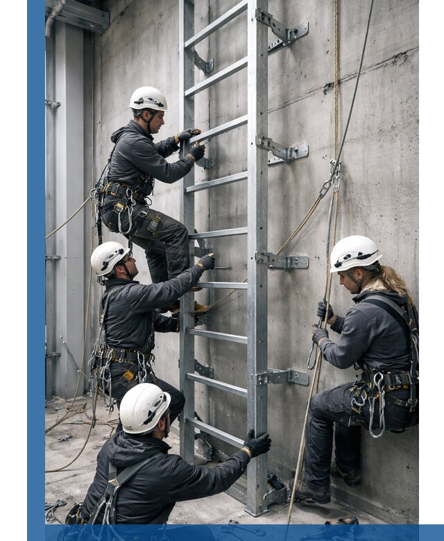 Монтаж металлических лестниц в Ирбите под ключ со гарантией