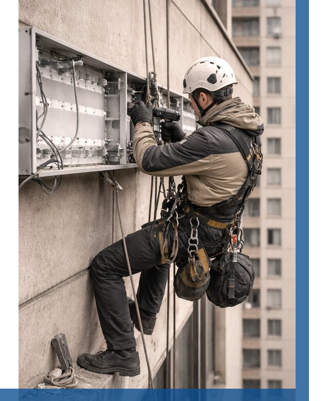 Ремонт вывески на высоте в Ирбите от 4947 р. | ВЫСОТНИК-Рбт