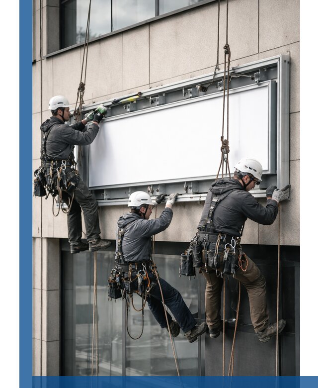 Профессиональный монтаж светового короба под ключ в Ирбите