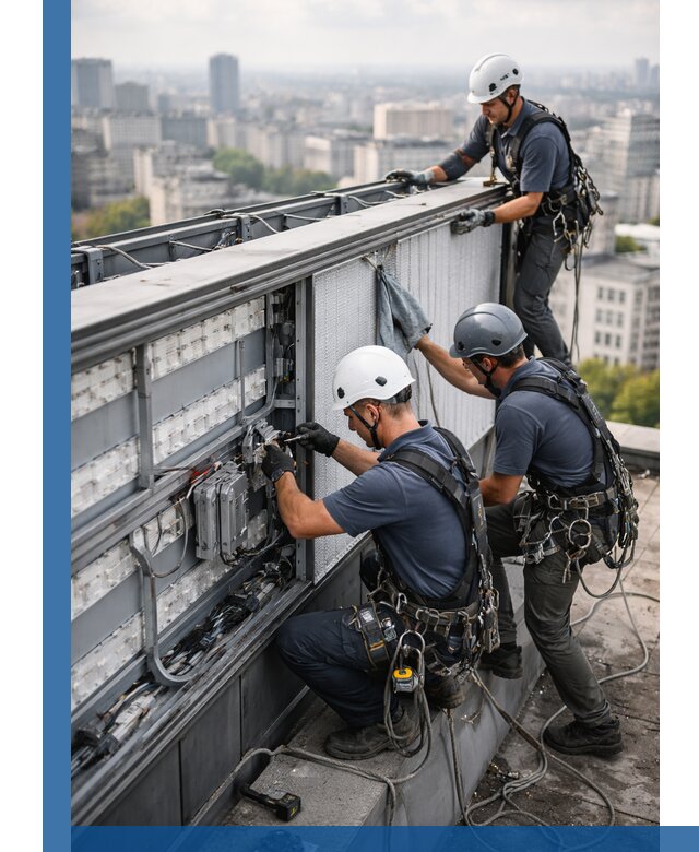 Профессиональное обслуживание крышной рекламы в Ирбите под ключ