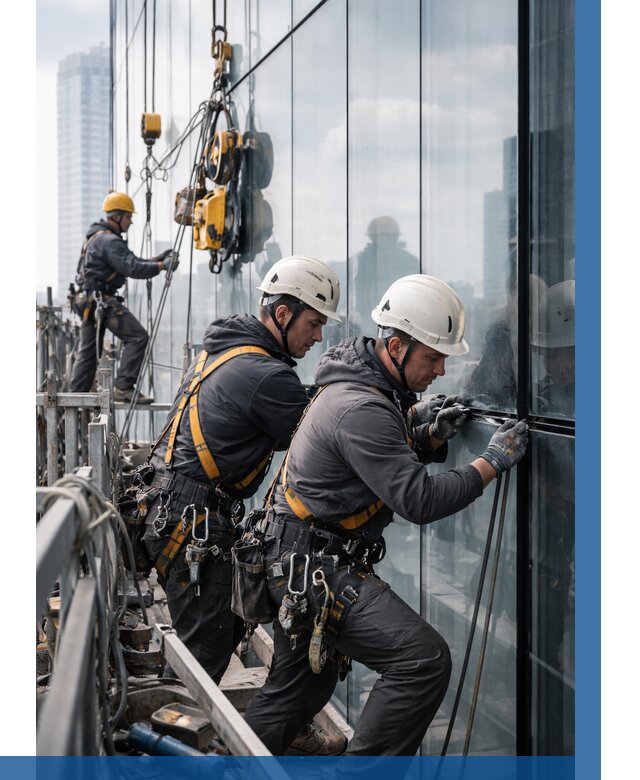 Структурное остекление фасадов в Ирбите от 10443 р. | ВЫСОТНИК-Рбт