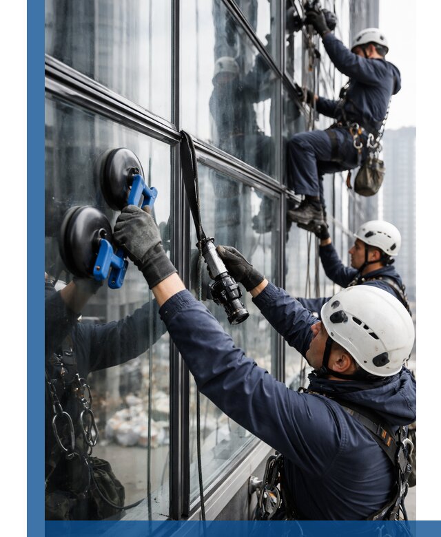 Радиусное остекление фасадов под ключ в Ирбите с гарантиями