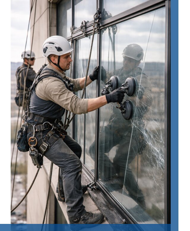 Замена стекла в витраже в Ирбите под ключ от 9344 р. | ВЫСОТНИК-Рбт