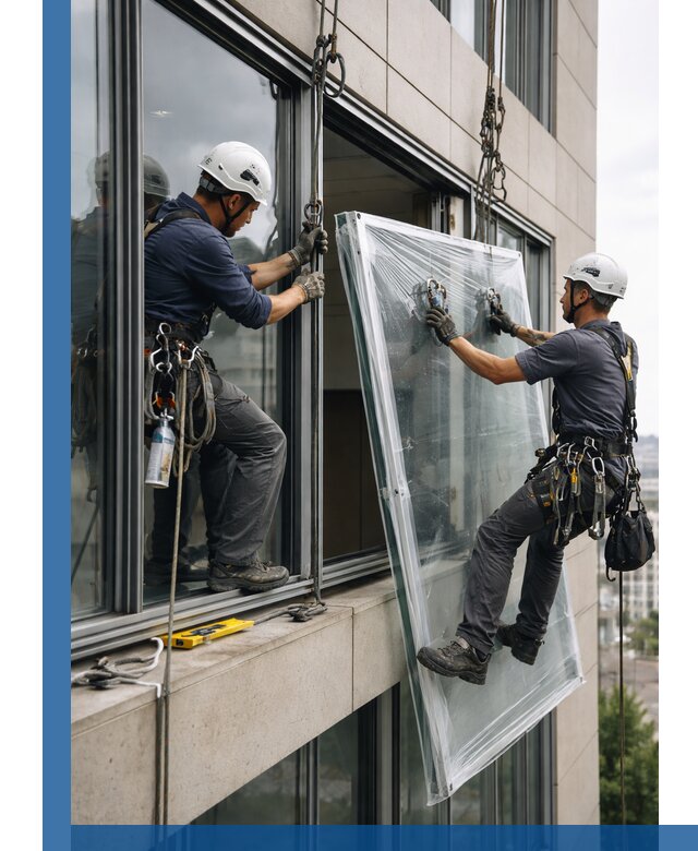 Профессиональная замена стекла в витраже в Ирбите с гарантией