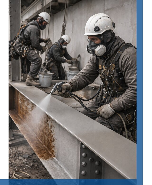 Антикоррозионная покраска металла в Ирбите от 770 р. | ВЫСОТНИК-Рбт