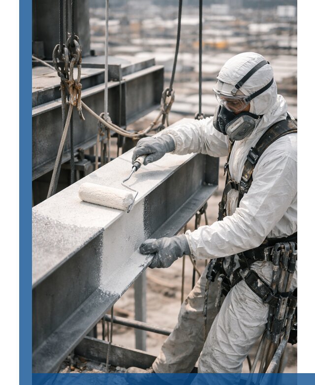 Профессиональная огнезащитная обработка металлоконструкций в Ирбите