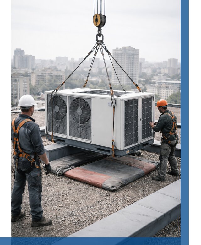 Подъем груза на крышу в Ирбите от 5497 р. | ВЫСОТНИК-Рбт заказать