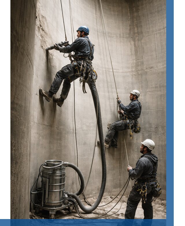 Зачистка силосов в Ирбите от 4947 р. Договор и смета ВЫСОТНИК-Рбт