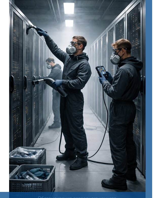 Обеспыливание серверной комнаты в Ирбите от 4947 р. | ВЫСОТНИК-Рбт