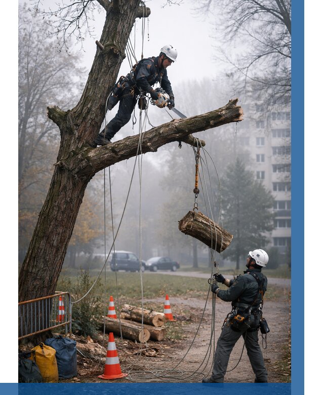 Удаление аварийных деревьев в Ирбите от 16490 р. | ВЫСОТНИК-Рбт