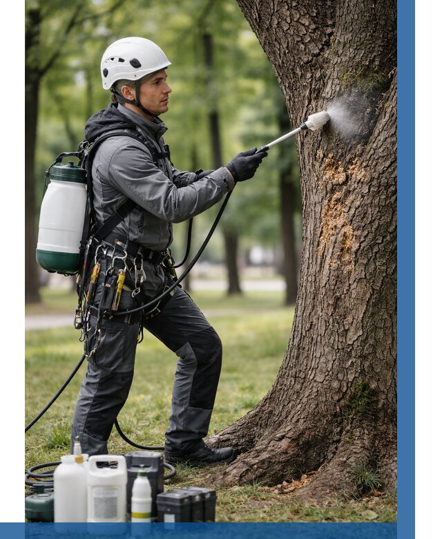 Обработка деревьев от вредителей в Ирбите от 4947 р. | ВЫСОТНИК-Рбт