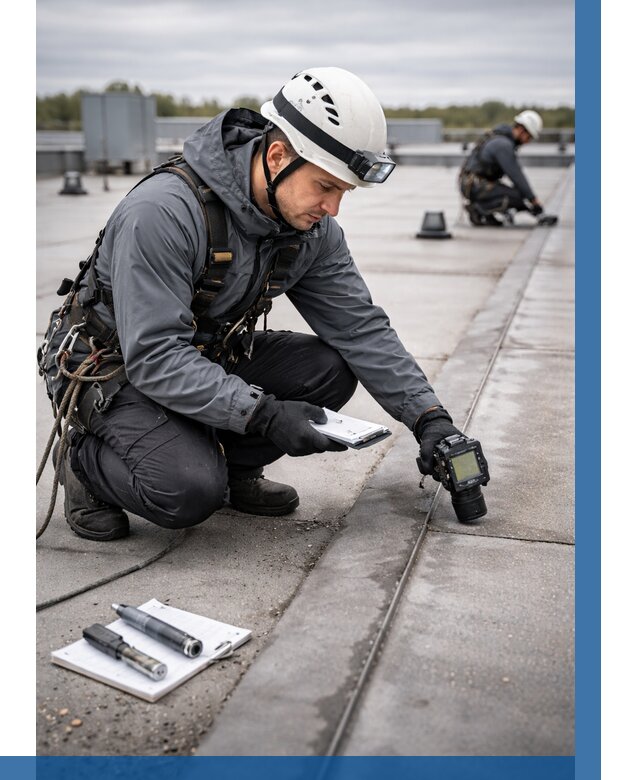 Обследование кровли на протечки в Ирбите от 4947 р. | ВЫСОТНИК-Рбт