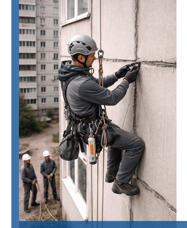 Обследование межпанельных швов и герметизация в Ирбите