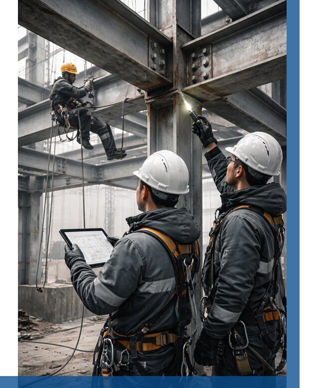 Обследование металлоконструкций в Ирбите от 6046 р. | ВЫСОТНИК-Рбт